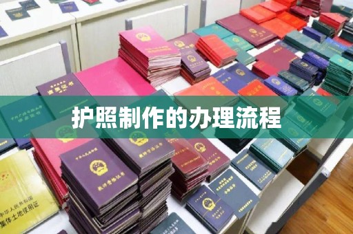 七美护照制作的办理流程