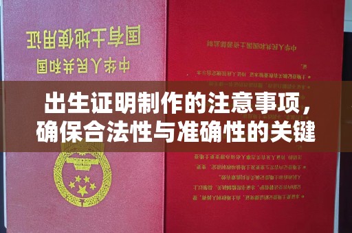 七美出生证明制作的注意事项，确保合法性与准确性的关键步骤