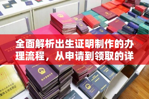 七美全面解析出生证明制作的办理流程，从申请到领取的详细指南